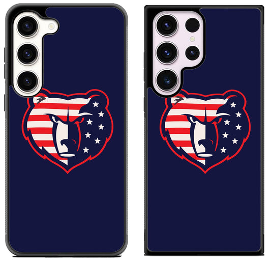 Memphis Grizzlies Logo Flag Samsung Galaxy S23 | S23+ | S23 Ultra Case