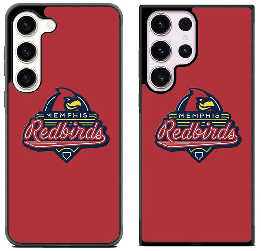 Memphis Redbirds Red Samsung Galaxy S23 | S23+ | S23 Ultra Case