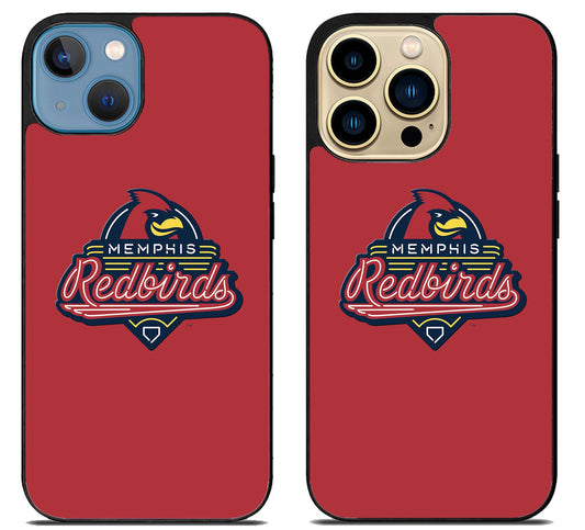 Memphis Redbirds Red iPhone 14 | 14 Plus | 14 Pro | 14 Pro Max Case