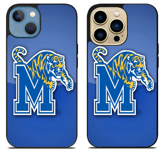 Memphis Tigers Logo iPhone 14 | 14 Plus | 14 Pro | 14 Pro Max Case