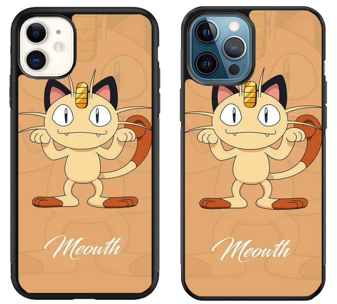 Meowth Pokemon Background iPhone 11 | 11 Pro | 11 Pro Max Case