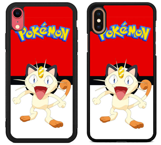 Meowth Pokemon Cool iPhone X | Xs | Xr | Xs Max Case