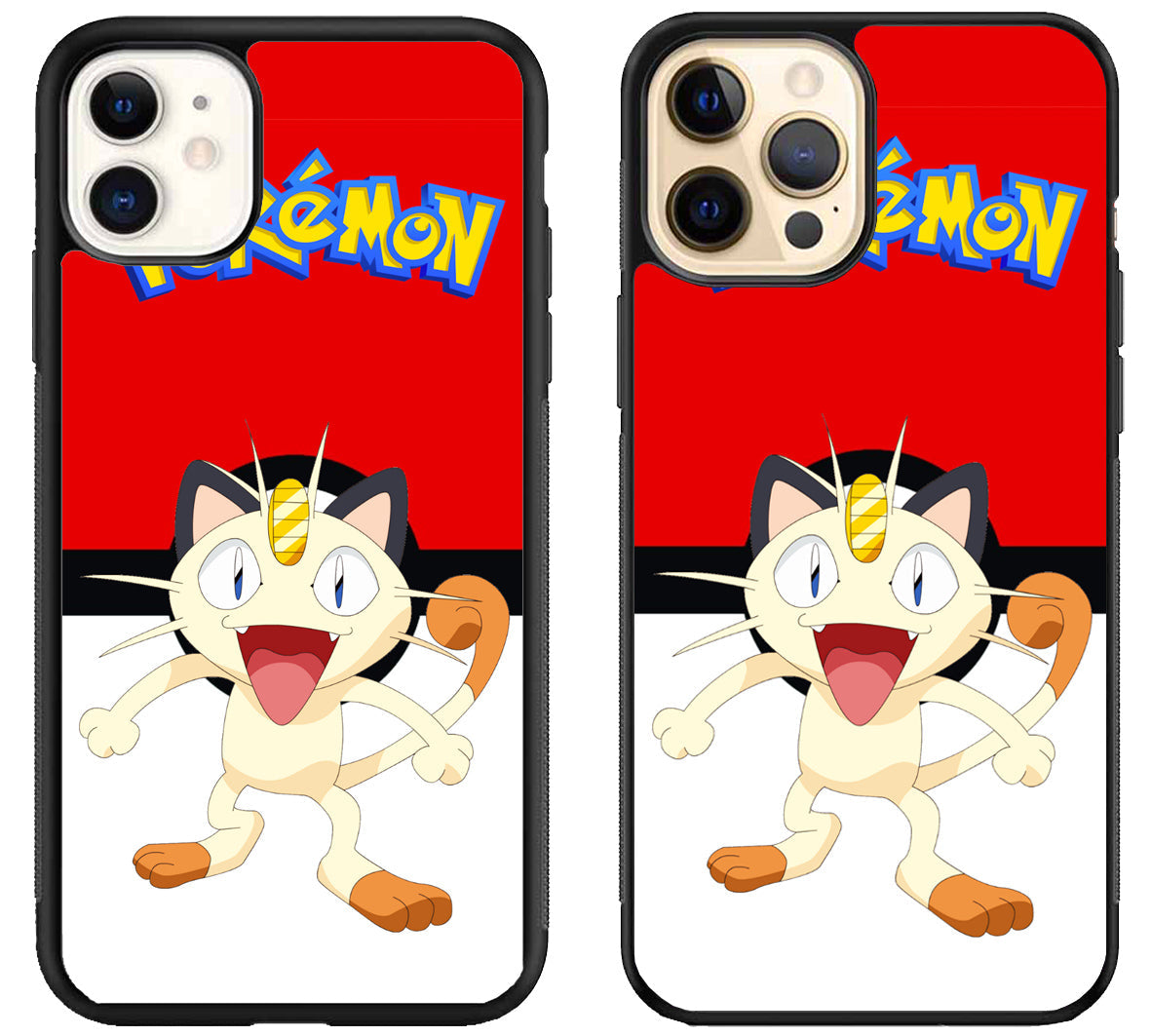 Meowth Pokemon Cool iPhone 12 | 12 Mini | 12 Pro | 12 Pro Max Case