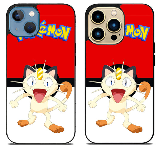 Meowth Pokemon Cool iPhone 14 | 14 Plus | 14 Pro | 14 Pro Max Case
