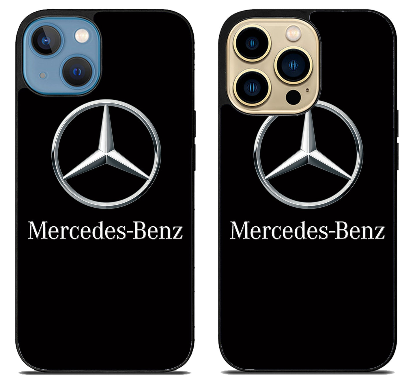 Mercedes Benz Black iPhone 14 | 14 Plus | 14 Pro | 14 Pro Max Case