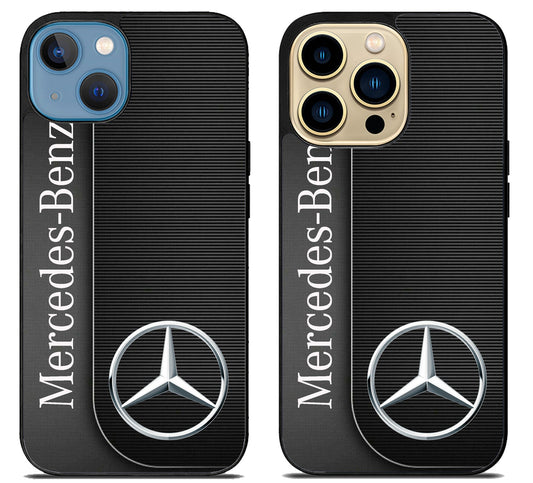 Mercedes Benz Dark Black iPhone 14 | 14 Plus | 14 Pro | 14 Pro Max Case