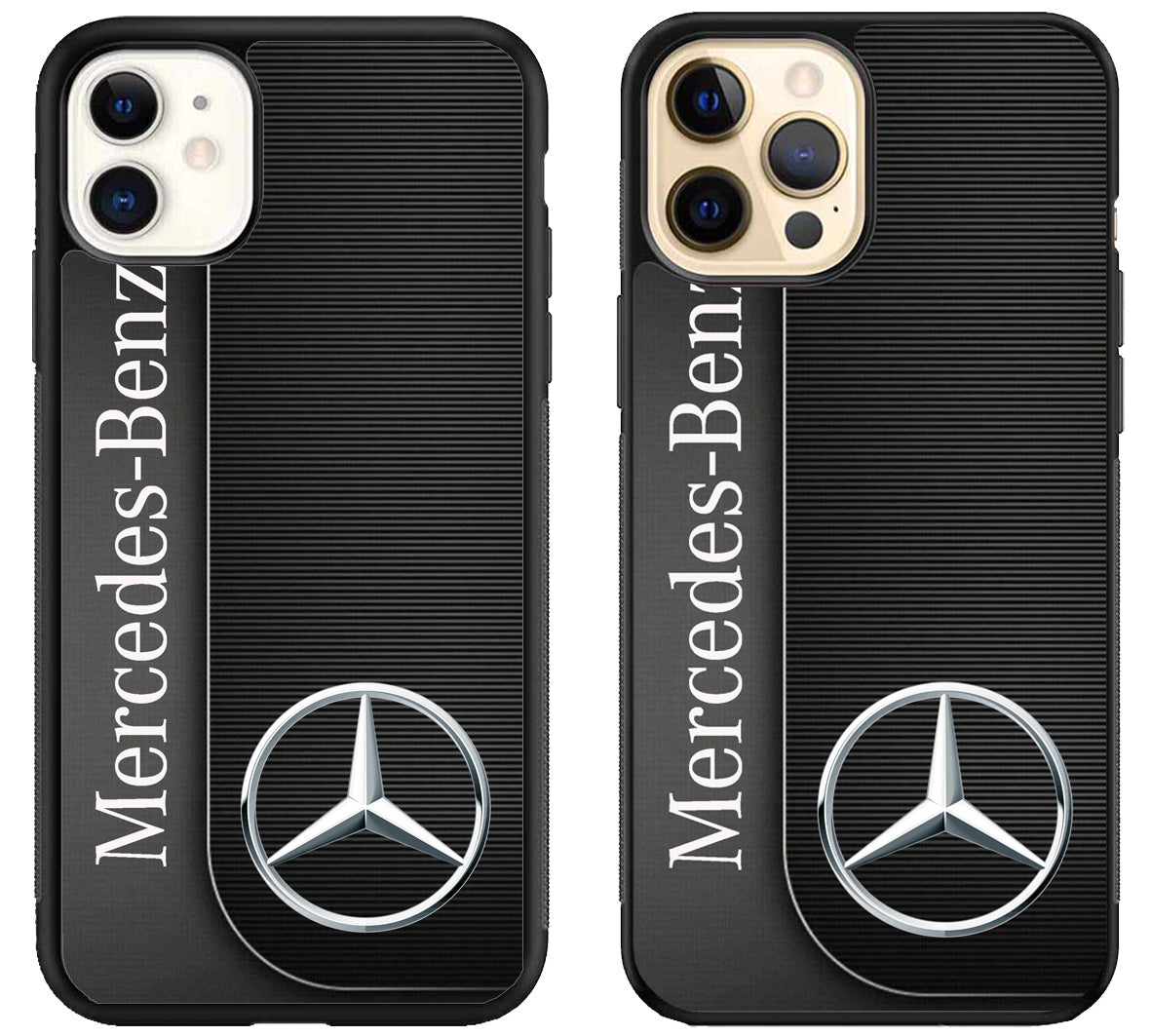 Mercedes Benz Dark Black iPhone 12 | 12 Mini | 12 Pro | 12 Pro Max Case