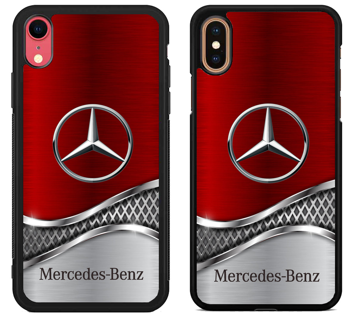 Mercedes Benz Logo Metallic iPhone X | Xs | Xr | Xs Max Case