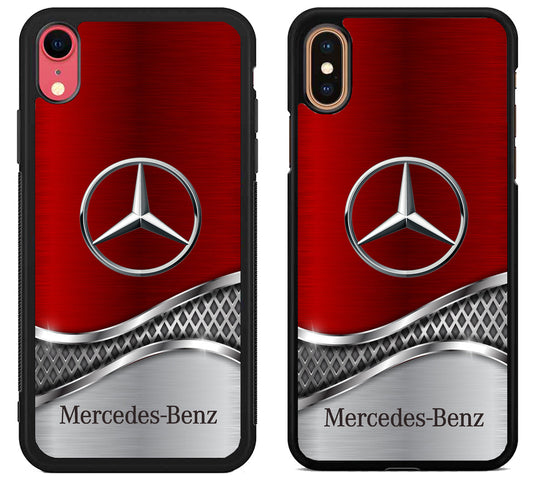 Mercedes Benz Logo Metallic iPhone X | Xs | Xr | Xs Max Case