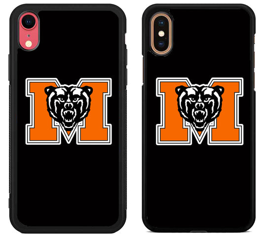 Mercer Bears Black iPhone X | Xs | Xr | Xs Max Case
