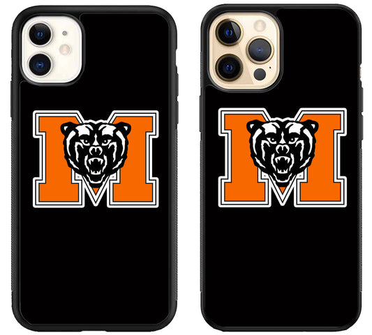 Mercer Bears Black iPhone 12 | 12 Mini | 12 Pro | 12 Pro Max Case