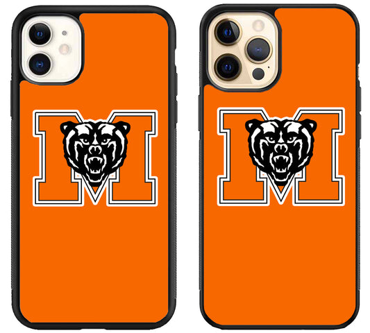 Mercer Bears Logo iPhone 12 | 12 Mini | 12 Pro | 12 Pro Max Case