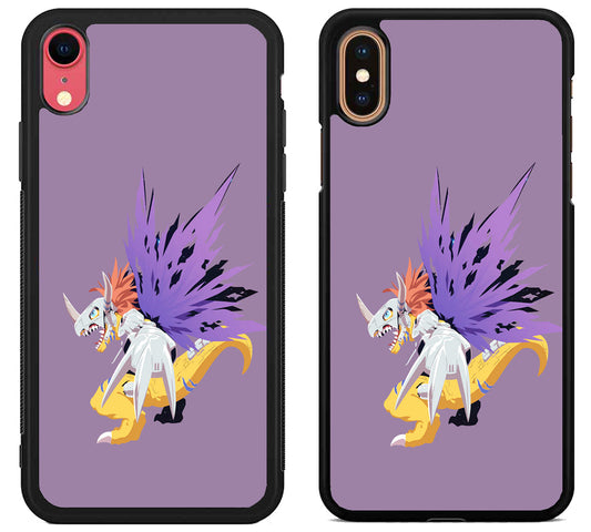 MetalGreymon Digimon Purple iPhone X | Xs | Xr | Xs Max Case