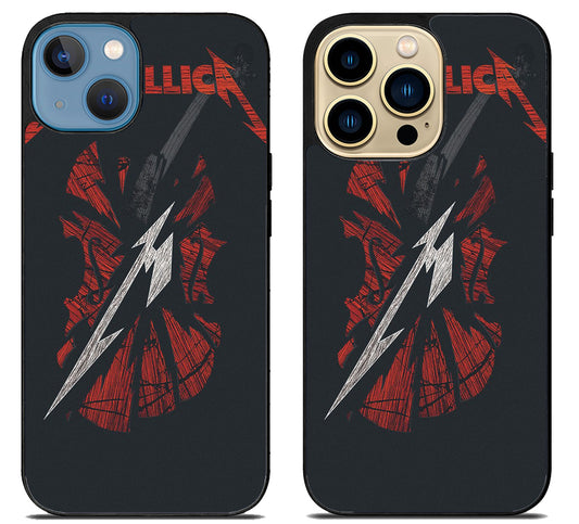 Metallica Logo Artwork iPhone 14 | 14 Plus | 14 Pro | 14 Pro Max Case