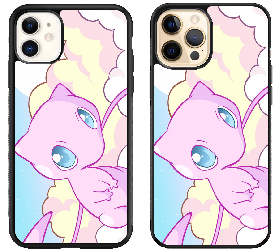 Mew Pokemon Cute iPhone 12 | 12 Mini | 12 Pro | 12 Pro Max Case