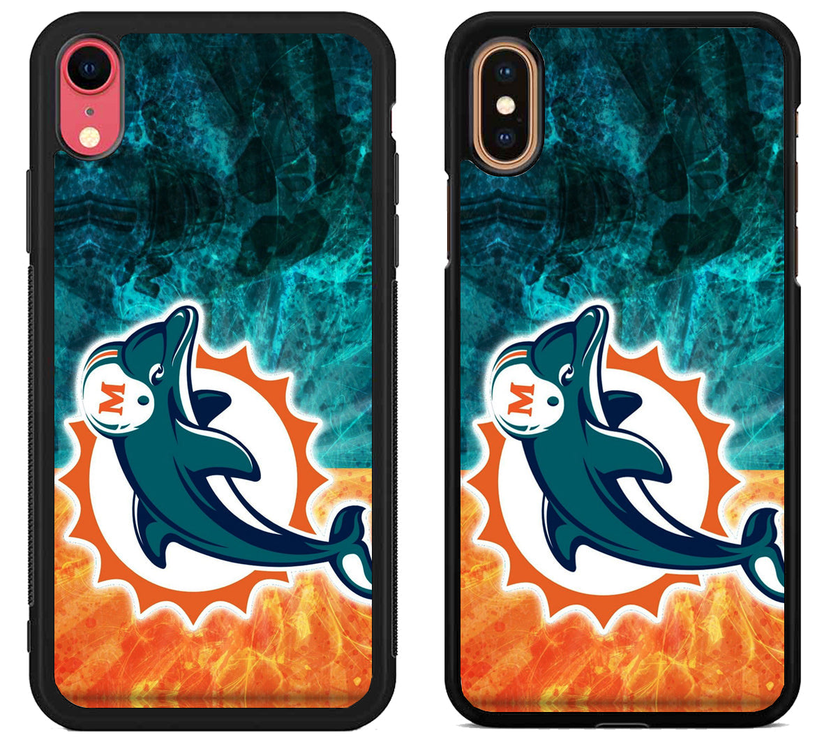 Miami Dolphins Wallpaper iPhone X | Xs | Xr | Xs Max Case