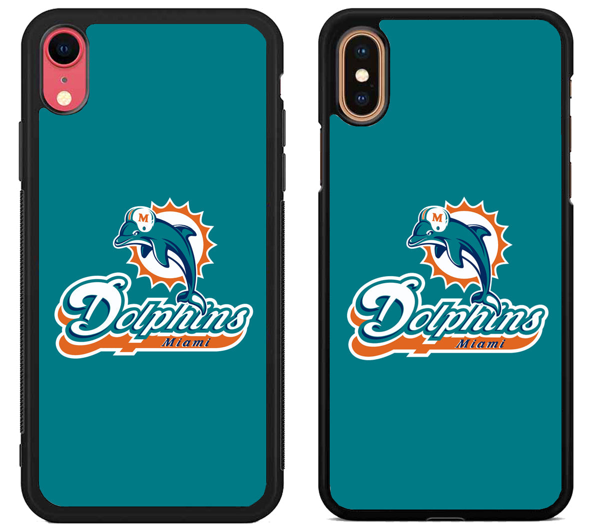 Miami Dolphins Logo iPhone X | Xs | Xr | Xs Max Case