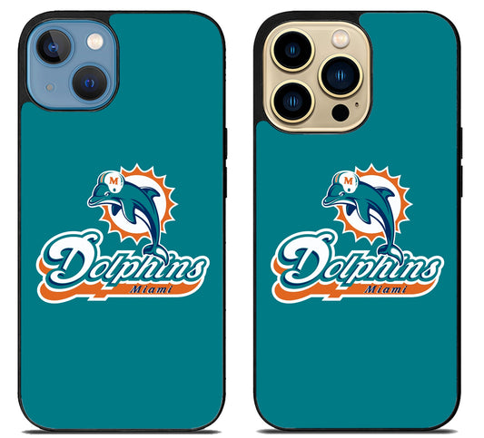 Miami Dolphins Logo iPhone 14 | 14 Plus | 14 Pro | 14 Pro Max Case