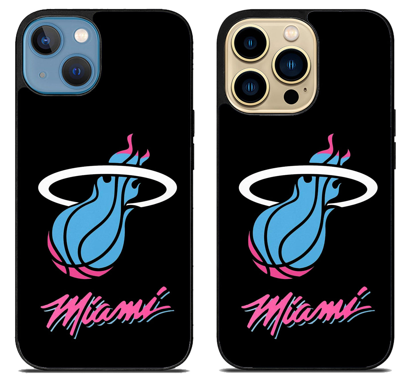 Miami Heat Logo Style iPhone 14 | 14 Plus | 14 Pro | 14 Pro Max Case