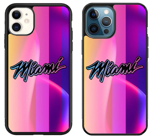 Miami Heat Logo Colorfull iPhone 11 | 11 Pro | 11 Pro Max Case
