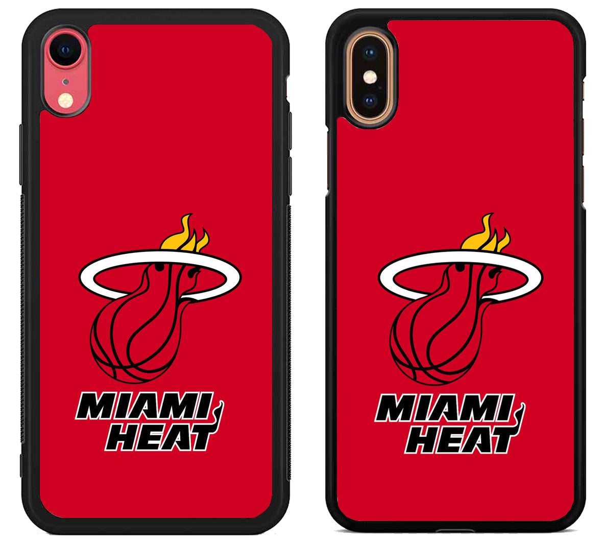 Miami Heat Red iPhone X | Xs | Xr | Xs Max Case