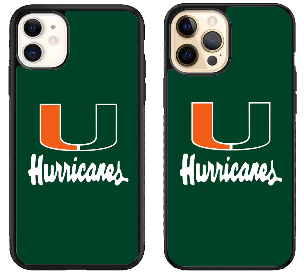 Miami Hurricanes Cool iPhone 12 | 12 Mini | 12 Pro | 12 Pro Max Case