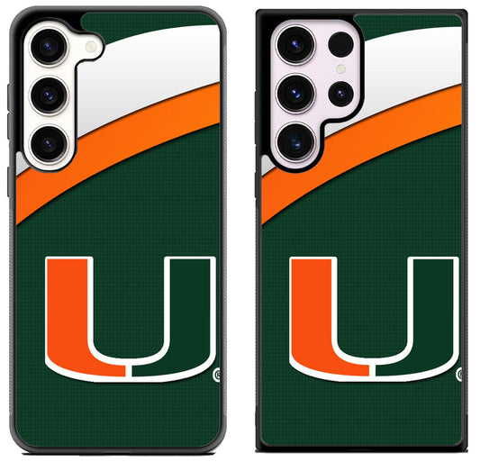 Miami Hurricanes Logo Samsung Galaxy S23 | S23+ | S23 Ultra Case