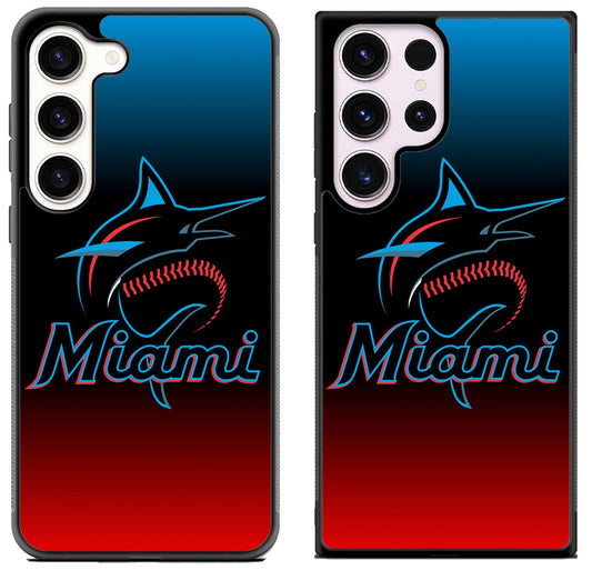 Miami Marlins Color Stylish Samsung Galaxy S23 | S23+ | S23 Ultra Case