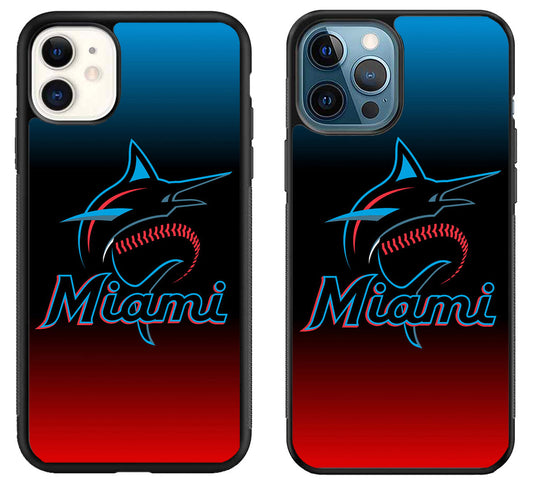 Miami Marlins Color Stylish iPhone 11 | 11 Pro | 11 Pro Max Case
