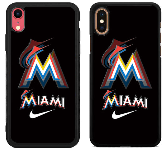 Miami Marlins Cover iPhone X | Xs | Xr | Xs Max Case