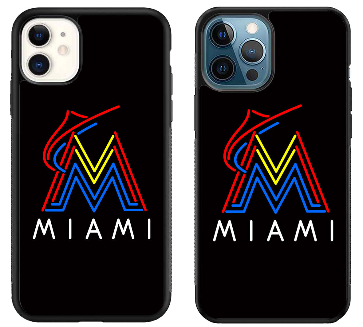 Miami Marlins Light iPhone 11 | 11 Pro | 11 Pro Max Case