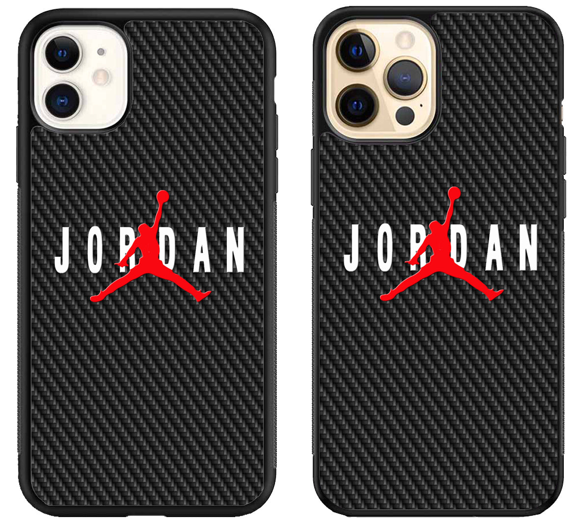 Michael Jordan Jump Carbon iPhone 12 | 12 Mini | 12 Pro | 12 Pro Max Case