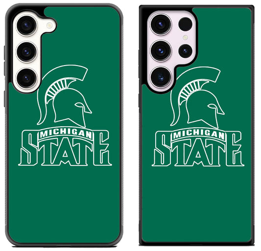 Michigan State Spartans Logo Samsung Galaxy S23 | S23+ | S23 Ultra Case