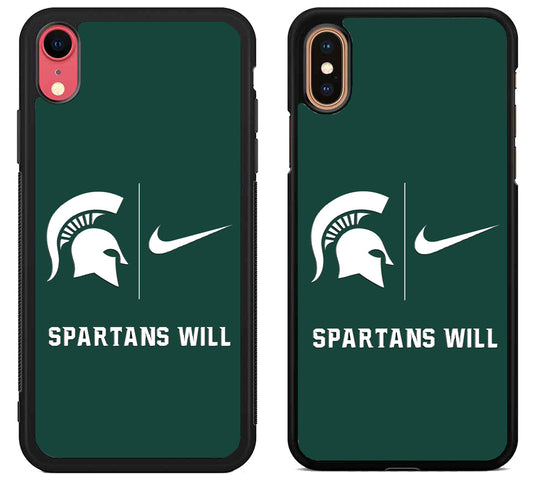 Michigan State Spartans Will iPhone X | Xs | Xr | Xs Max Case