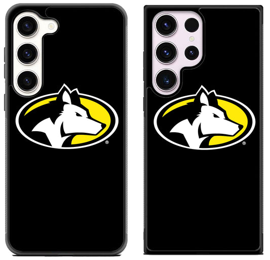 Michigan Tech Huskies Black Samsung Galaxy S23 | S23+ | S23 Ultra Case