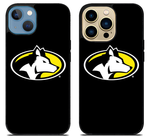 Michigan Tech Huskies Black iPhone 14 | 14 Plus | 14 Pro | 14 Pro Max Case