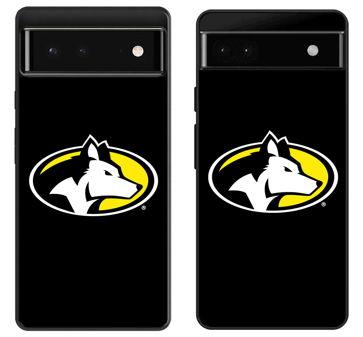 Michigan Tech Huskies Black Google Pixel 6 | 6A | 6 Pro Case