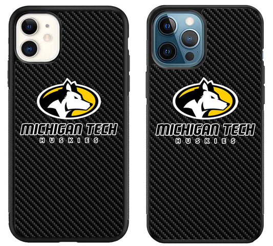 Michigan Tech Huskies Carbon iPhone 11 | 11 Pro | 11 Pro Max Case