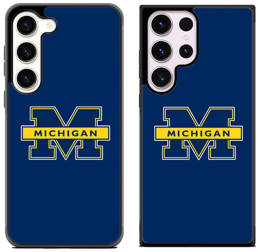 Michigan Wolverines Blue Samsung Galaxy S23 | S23+ | S23 Ultra Case