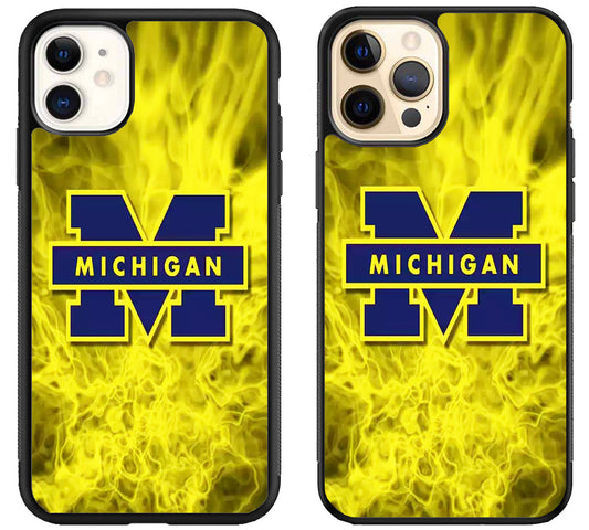 Michigan Wolverines Cool iPhone 12 | 12 Mini | 12 Pro | 12 Pro Max Case