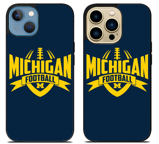 Michigan Wolverines Football iPhone 14 | 14 Plus | 14 Pro | 14 Pro Max Case