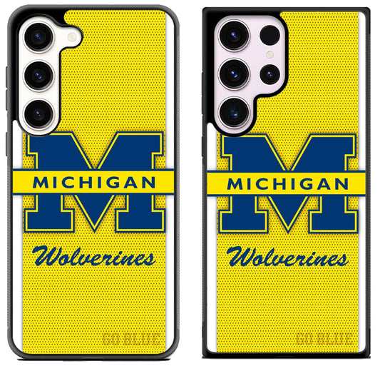 Michigan Wolverines Go Blue Samsung Galaxy S23 | S23+ | S23 Ultra Case