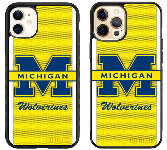 Michigan Wolverines Go Blue iPhone 12 | 12 Mini | 12 Pro | 12 Pro Max Case