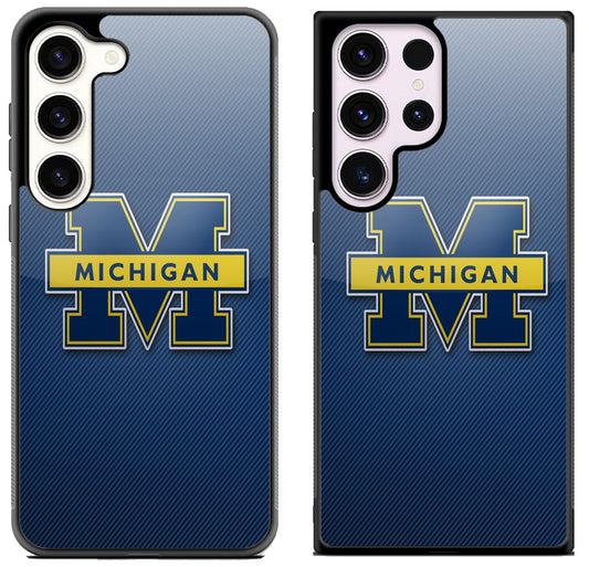 Michigan Wolverines Logo Samsung Galaxy S23 | S23+ | S23 Ultra Case