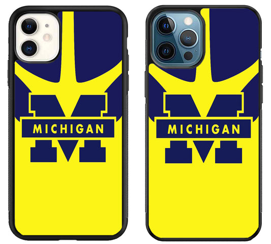 Michigan Wolverines Style iPhone 11 | 11 Pro | 11 Pro Max Case