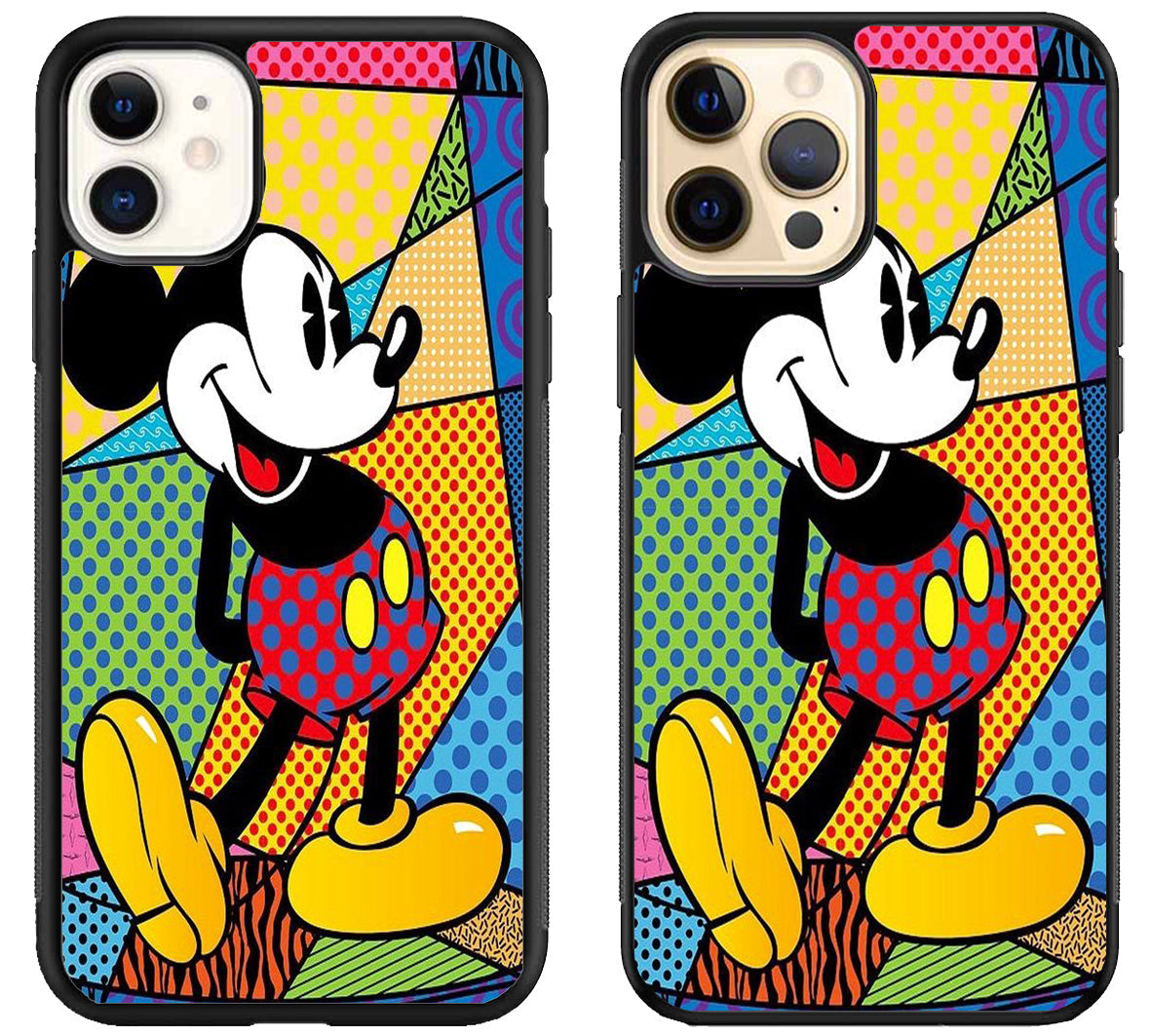 Mickey Mouse Britto iPhone 12 | 12 Mini | 12 Pro | 12 Pro Max Case
