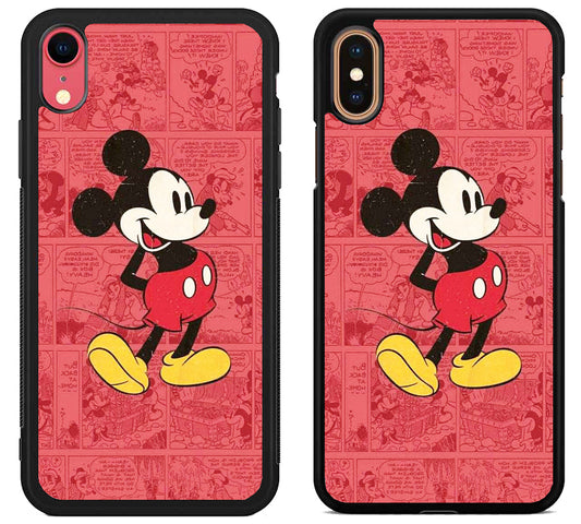 Mickey Mouse Collage iPhone X | Xs | Xr | Xs Max Case