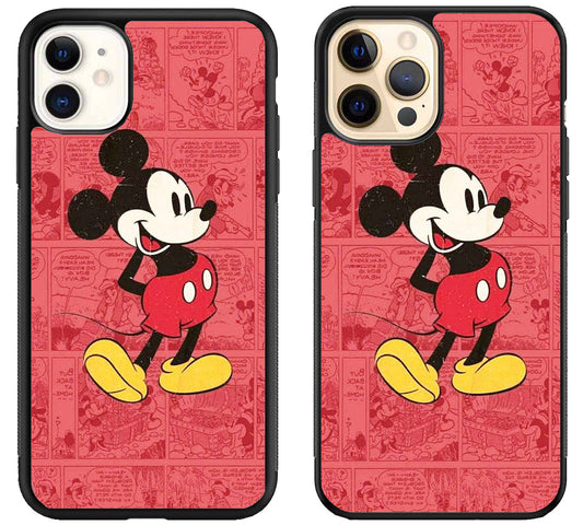 Mickey Mouse Collage iPhone 12 | 12 Mini | 12 Pro | 12 Pro Max Case
