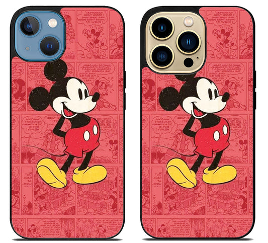 Mickey Mouse Collage iPhone 14 | 14 Plus | 14 Pro | 14 Pro Max Case