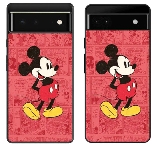 Mickey Mouse Collage Google Pixel 6 | 6A | 6 Pro Case